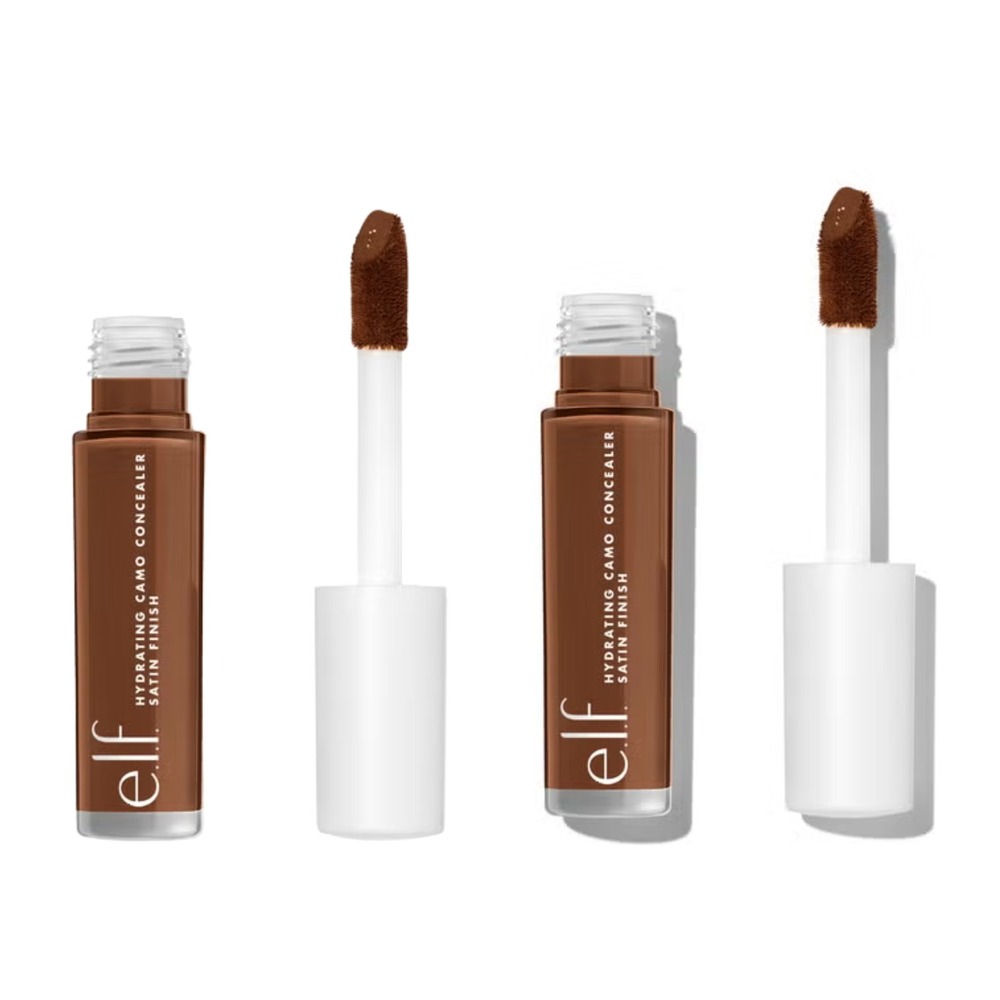 e.l.f. Hydrating Camo Concealer - NIB -‎ Rich Ebony, TWO (2) Pack